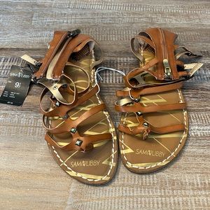 Sam&Libby Gladiator Woman Sandals 9.5